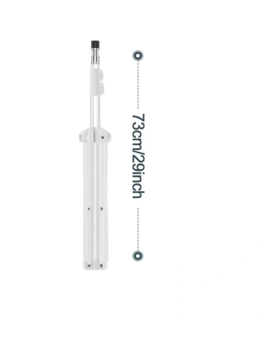 Set of 2 Adjustable Photo Video Light Stand Tripods or Wedding Party Decor Poles